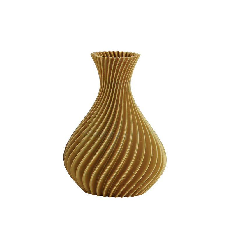 VASO SPIRALE ORO SILVER