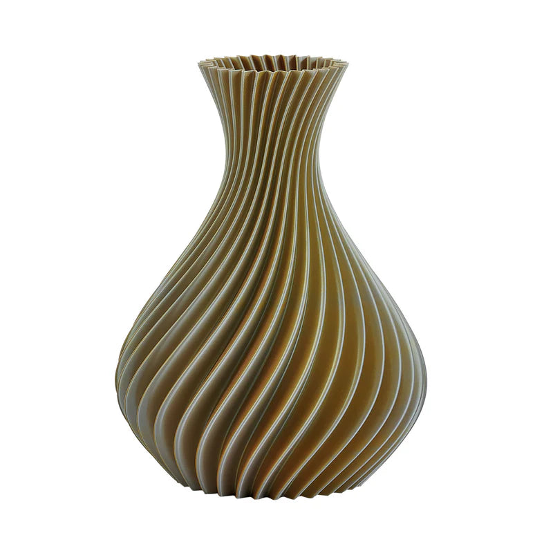 VASO SPIRALE ORO SILVER