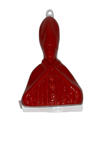 Statua San Gennaro in Ceramica Rossa – Simbolo di Protezione e Fede