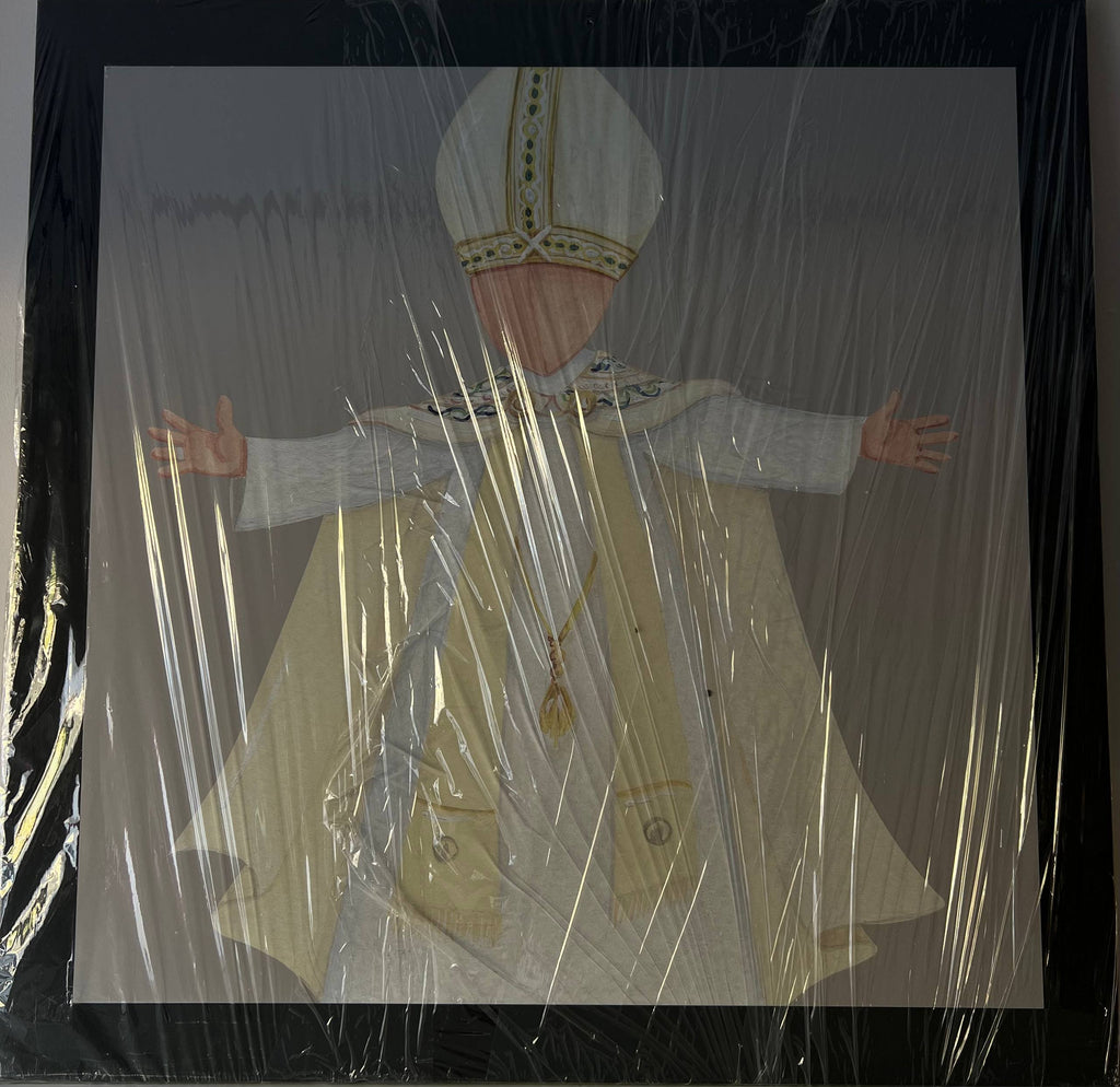 Quadro “Il Papa” – Opera Originale Dipinta a Mano da Maddalena