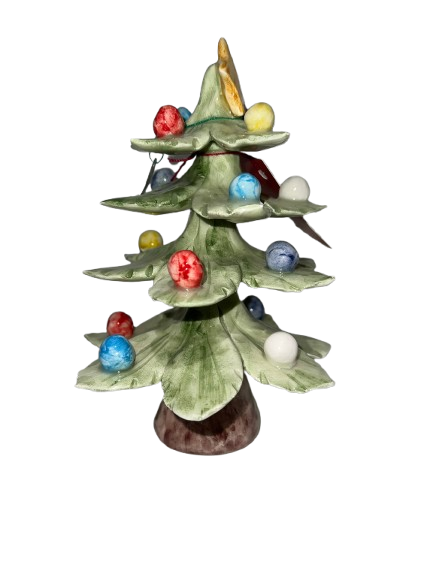 Alberello di Natale in Ceramica – Artigianato Il Presepe di Acampora