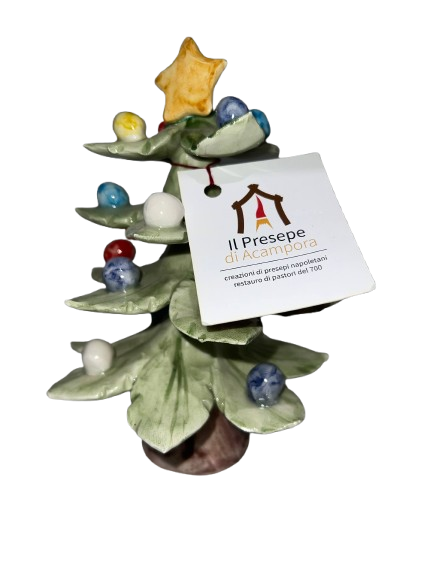 Alberello di Natale in Ceramica – Artigianato Il Presepe di Acampora