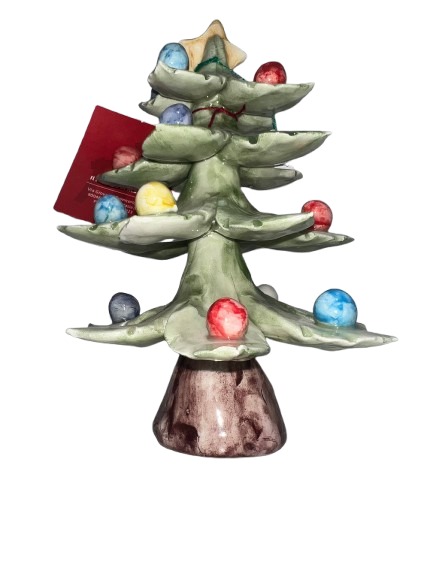Alberello di Natale in Ceramica – Artigianato Il Presepe di Acampora